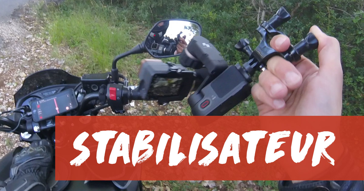 Stabilisation d'une GoPro à moto avec le Feiyu WG2 - Mes Balades Moto