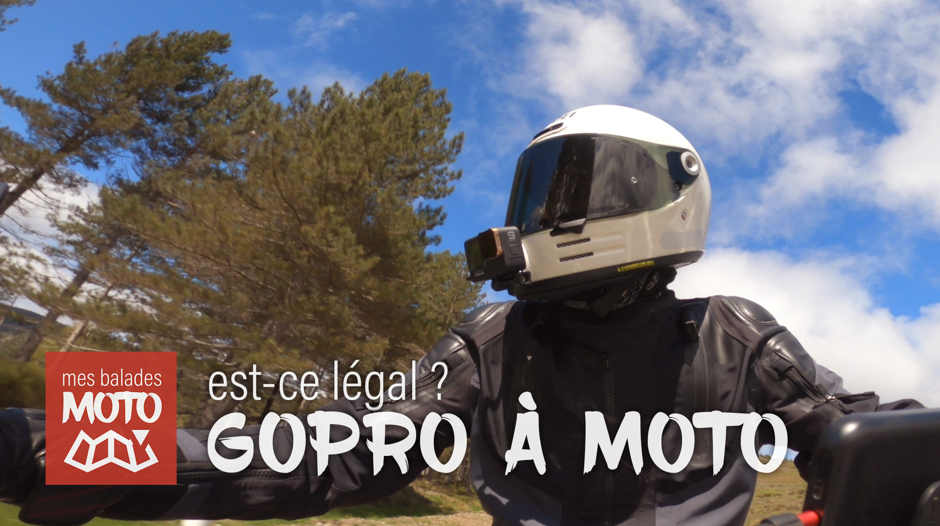Est-il Légal d'Installer une GoPro sur un Casque de Moto ? - Street Moto  Piece